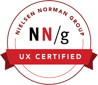 Jamie Umak - UX Certification Badge from Nielsen Norman Group