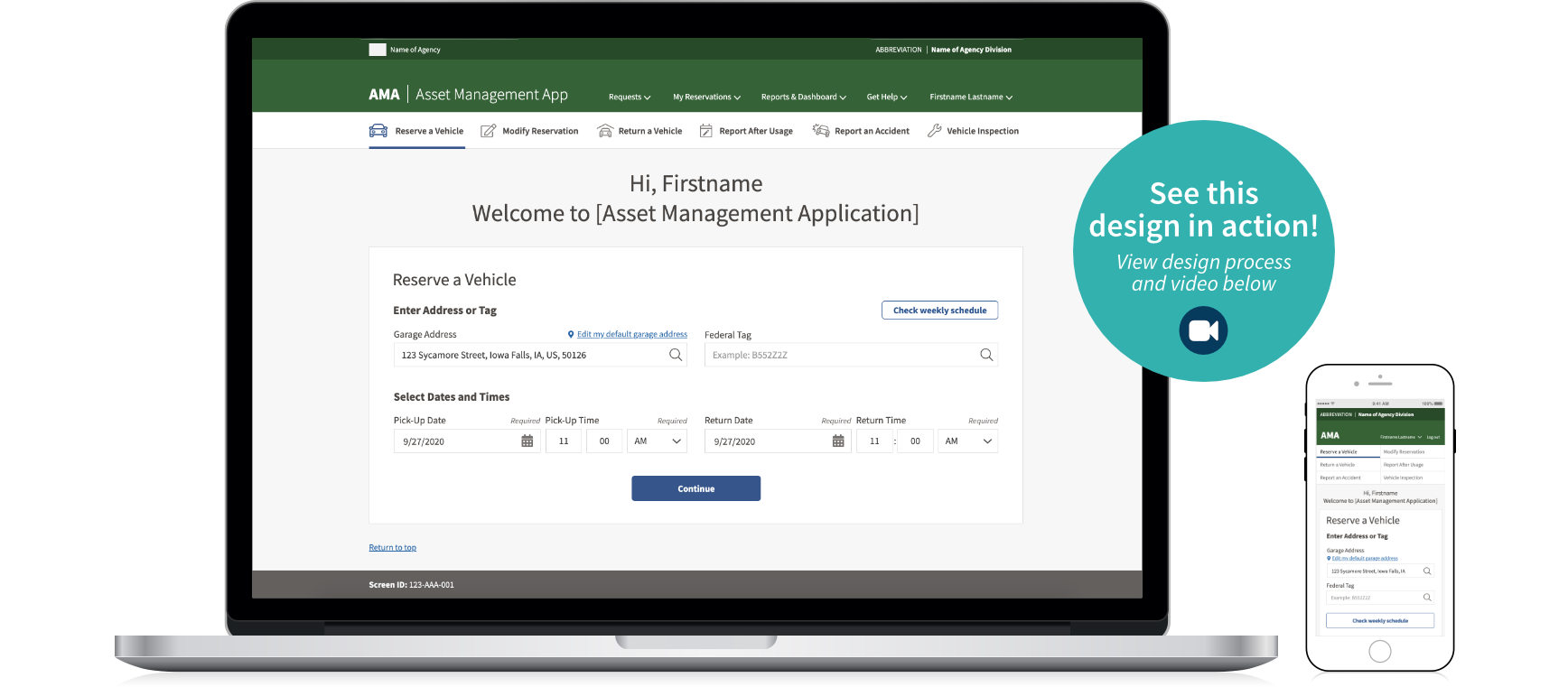 Asset Management Application