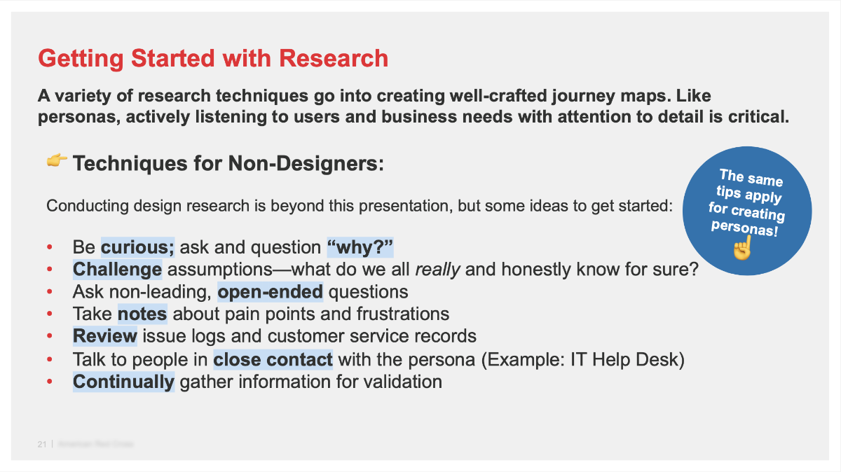 Getting Started with Research for Non-Designers
