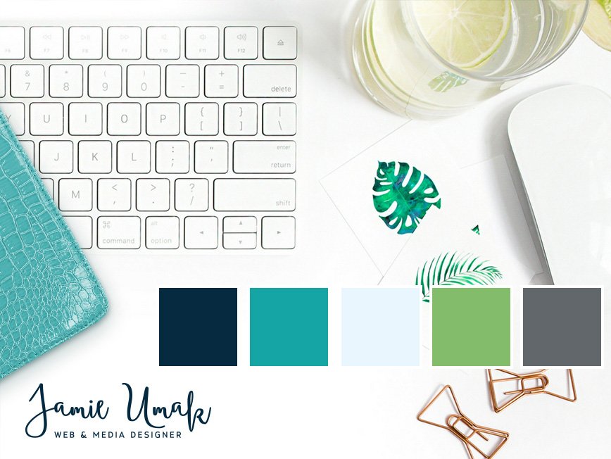 Jamie Umak website design and development